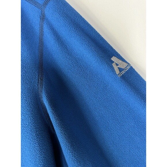 Eddie Bauer First Ascent 1/4 Zip Pullover Men's Tall XL Blue Polartec Fleece - Picture 5 of 13
